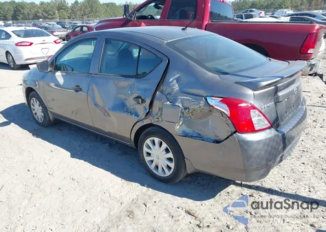 2017 Nissan Versa 1.6 S+ from USA, damaged, VIN 3N1CN7AP2HL881286